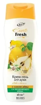 Крем-гель для душа айва и ваниль