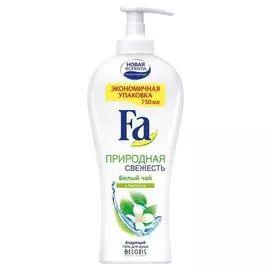 Гель для душа с белым чаем и бамбуком "Природная свежесть"