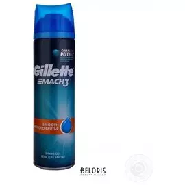 Гель для гладкого бритья Mach 3 Close Smooth
