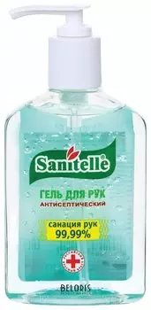 Гель для рук антисептический "Алоэ", с витамином Е, дозатор