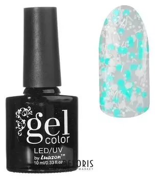 Гель-лак для ногтей трехфазный с камифубуки Gel Color Led UV