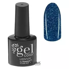 Гель-лак для ногтей трёхфазный с блёстками Gel Color Led uv