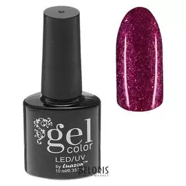 Гель-лак для ногтей трёхфазный с блёстками Gel Color Led uv