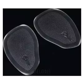 Гелевые полустельки, универсальные, пара, цвет прозрачный