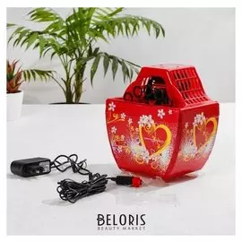 Генератор мыльных пузырей 5 Вт, 12-220 В, с переходником