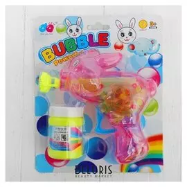 Генератор мыльных пузырей «Заяц», прозрачный, 40 мл