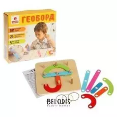 Геоборд с досочками и резинками