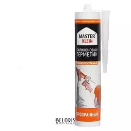 Герметик Master Klein, силиконовый, универсальный, прозрачный, 280 мл