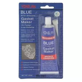 Герметик прокладок силиконовый, Yonglian синий, 80 г