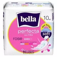 Гигиенические прокладки Bella Perfecta Ultra Rose Deo Fresh, 10 шт