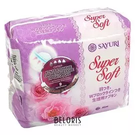 Гигиенические прокладки Super Soft, супер, 24 см, 9 шт