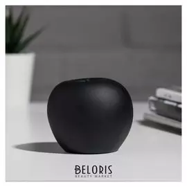 Гипсовая фигура "Яблоко", черная