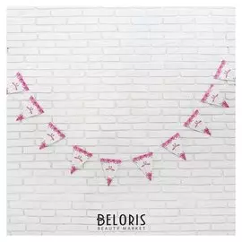 Гирлянда «Фламинго», 3 м, цвет розовый