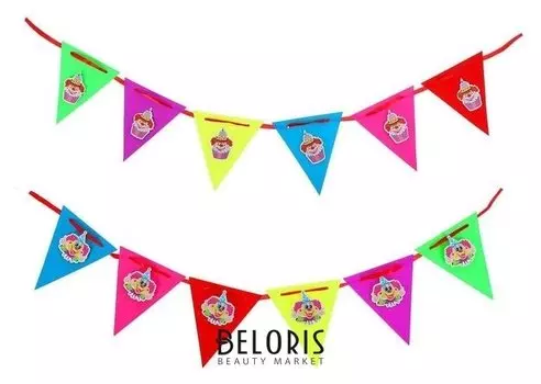 Гирлянда «Весёлый клоун», 3д, длина 300 см, виды