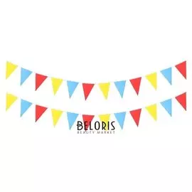 Гирлянда-вымпел «Разноцвет», 9 м