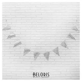 Гирлянда «Звёзды», 3 м, цвет серебряный