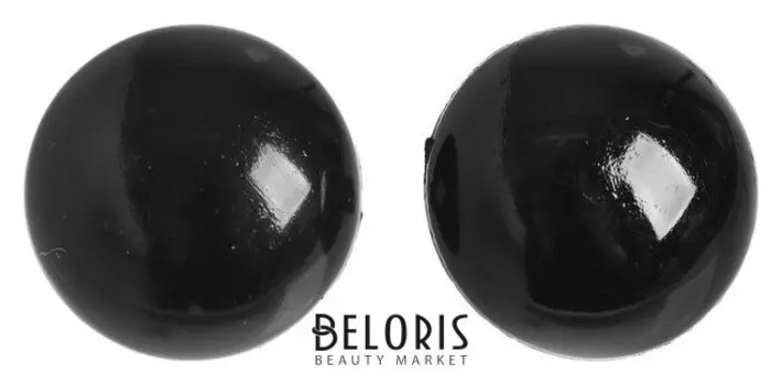 Глаза пришивные, набор 80 шт., размер: 1 шт. 1,5 см