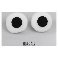 Глаза текстиль, набор 20 шт, размер 1 шт 3 см