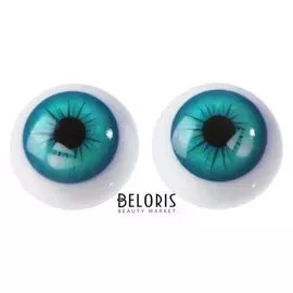 Глаза винтовые с заглушками, набор 4 шт, размер 1 шт: 2,6 см