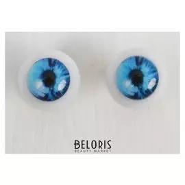 Глаза винтовые с заглушками, набор 4 шт, размер 1 шт: 1,6 см