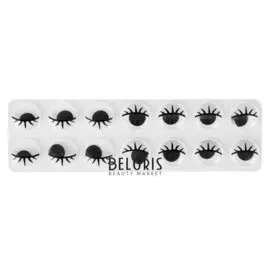 Глазки на клеевой основе, набор 14 шт, размер 1 шт 1,8 см