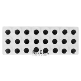 Глазки на клеевой основе, набор 24 шт, размер 1 шт 1,5 см