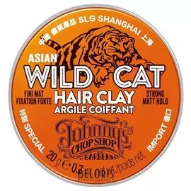 Глина матирующая для фиксации волос Wild Cat