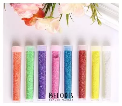 Глиттер в капсуле "Блеск" (Набор 40 шт) 3 гр=1 капсула 7,3х16,5х7 см