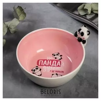 Глубокая тарелка «Не пандай духом», 350 мл