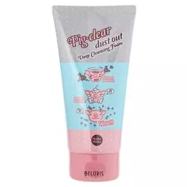 Глубоко очищающая пенка для лица Pig Clear Dust Out Deep Cleansing Foam
