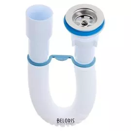 Гофросифон "АНИ пласт" G116, 1 1/2" х 40/50 мм, удлинённый