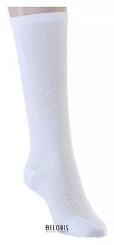 Гольфы детские, цвет белый, размер 18-20