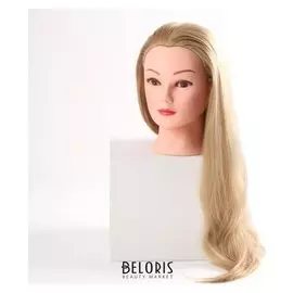 Голова учебная, искусственный волос, 55-60 см, объём 2D, цвет блонд