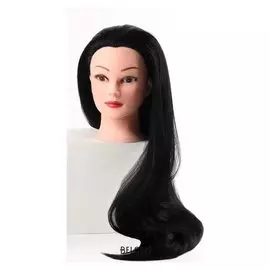 Голова учебная, искусственный волос, 75-80 см, цвет чёрный