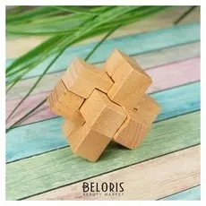 Головоломка деревянная мини №3