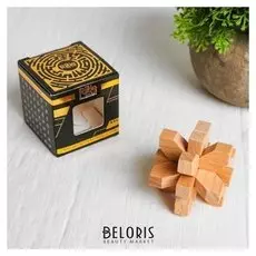 Головоломка деревянная мини №4