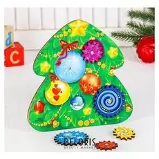 Головоломка Ёлочка, шестерёнки