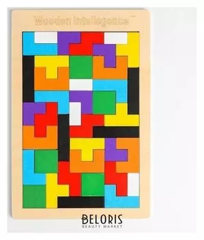 Головоломка катамино «Тетрис» тонкая 27х18х0,5 см