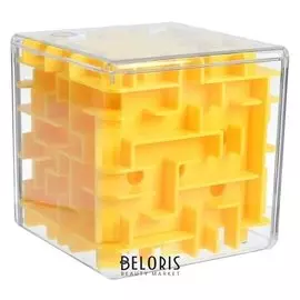 Головоломка Лабиринт, цвет жёлтый