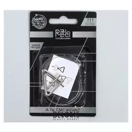 Головоломка металлическая «Раздели на части»