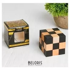 Головоломка-мини деревянная Куб