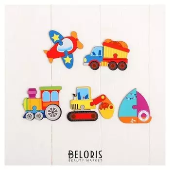 Головоломка пазл из крупных деталей Транспорт