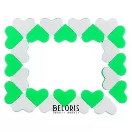 Головоломка Сердечки, цвет зелёный