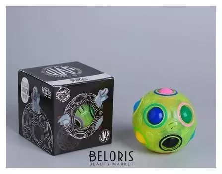 Головоломка шар «Ты же не тупой» зелёный