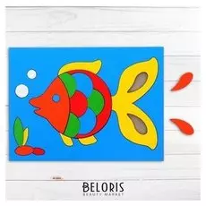 Головоломка Собери картинку: рыбка 21 элемент