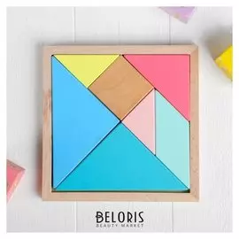 Головоломка Танграм 16×16×1,5 см