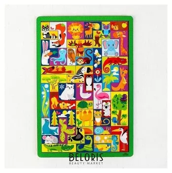 Головоломка тетрис Изучаем животных