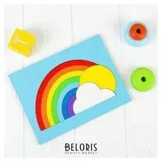 Головоломка Веселая Радуга 20х15 см