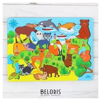 Головоломка Животные Евразии