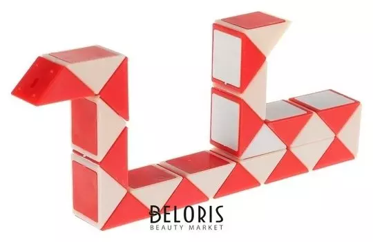 Головоломка Змейка, цвет красный